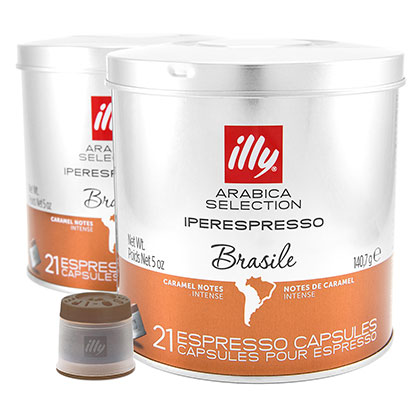 Купить кофе Illy IperEspresso Brasile
